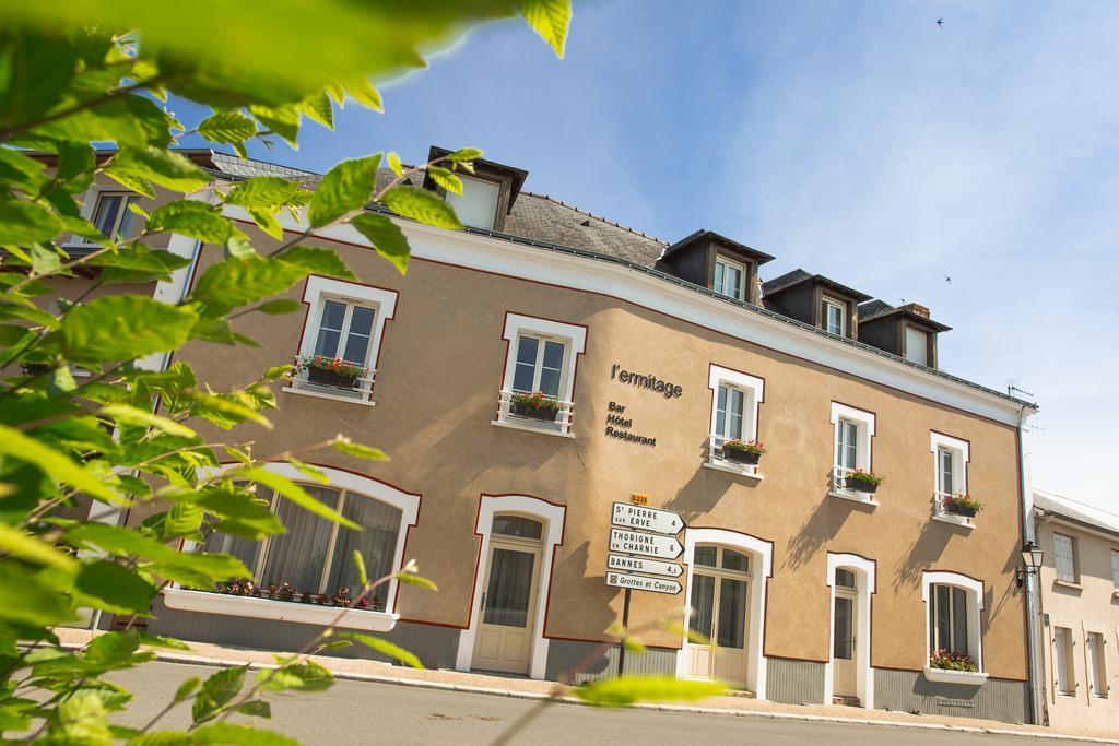 Logis L'Ermitage Hotel & Restaurant Saulges Εξωτερικό φωτογραφία